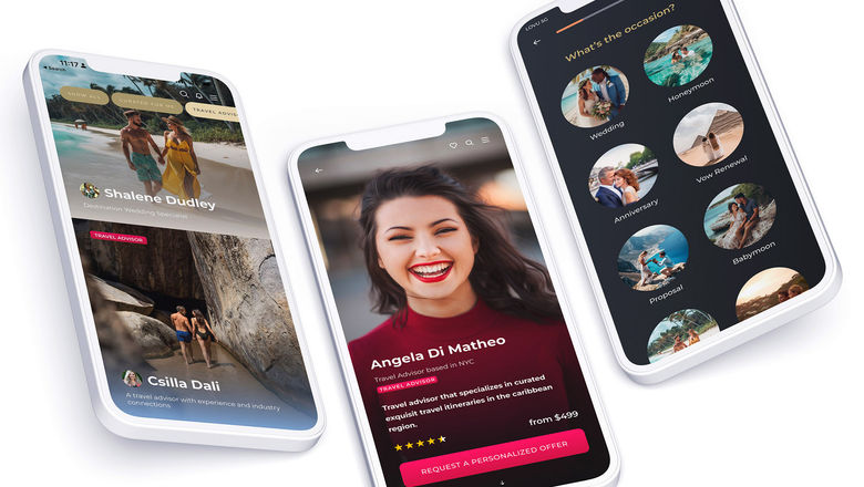 Travel advisors on the Lovu platform have profiles highlighting their experience.