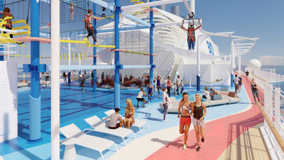 Park19 will have nine activities for guests of all ages, Princess Cruises said.
