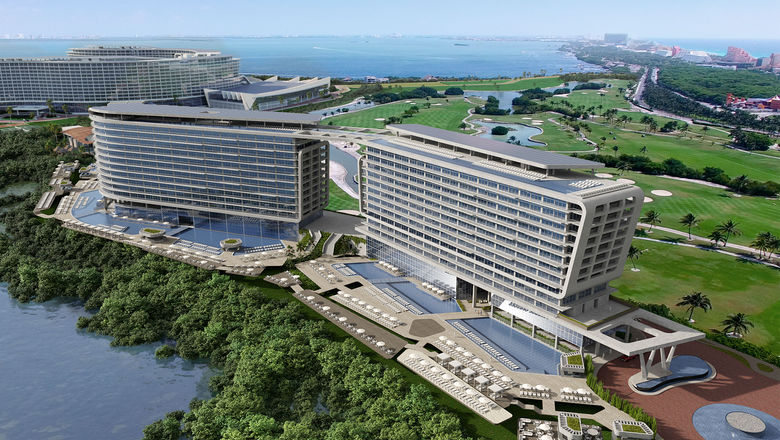 The Hyatt Vivid Grand Island and the adjacent Dreams Grand Island are expected to open in 2024.