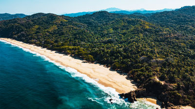 The stretch of Riviera Nayarit beach that will be home to the Milaroca.