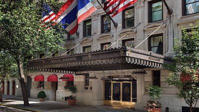 The Hotel Plaza Athenee New York has been shuttered since the start of the pandemic.