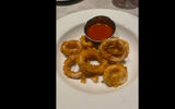 Calamari fritti served with a zesty tomato sauce at the Canal Grande restaurant on the Carnival Venezia.