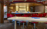 The Amari Bar on the Carnival Venezia features a menu of Italian cocktails and a limited selection of drinks from Alchemy Bar.