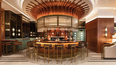 The Commodore restaurant and cafe at the Honeyrose Hotel Montreal.