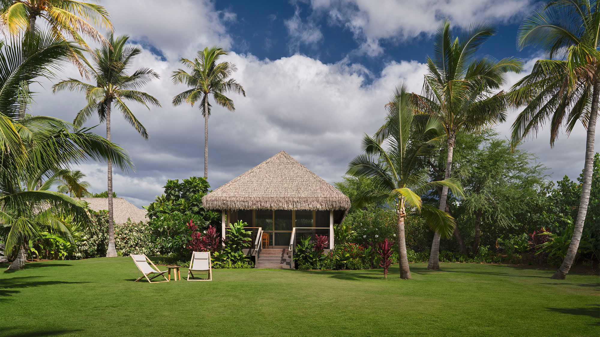 Kona Village, A Rosewood Resort opened on the Kona Coast of the Big Island of Hawaii.