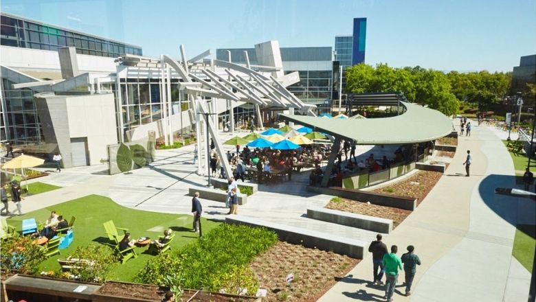 Google's corporate campus in Mountain View, Calif.