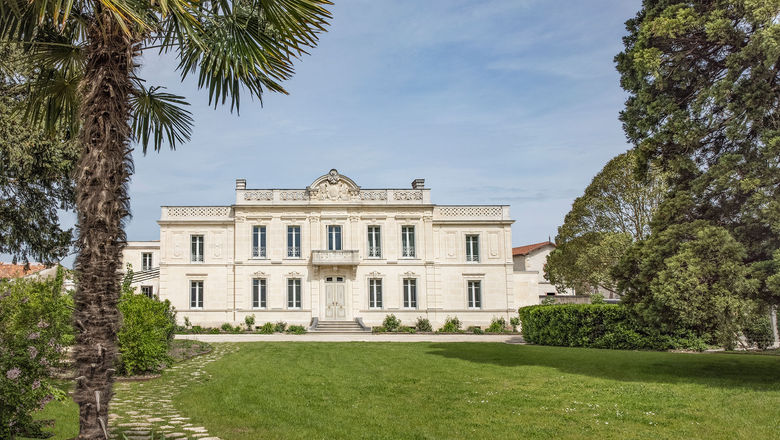La Nauve La Nauve Hotel & Jardin was formerly a Cognac distillery, and the facade of the historic property has been carefully restored.
