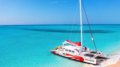 Island Routes offers the Reggae Catamaran cruise in Montego Bay, Jamaica.