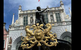 Neptune's Fountain is one of the most distinctive landmarks in the historic city Gdansk and was originally completed in 1633.