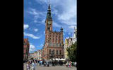 Gdansk's towering Gothic-Renaissance style Town Hall is one of many historic buildings in the main city that can be seen on Viking's walking tours.