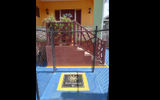 Rihanna's childhood home in Bridgetown, Barbados.