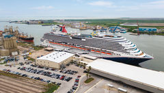 The Port of Galveston offers on-site, park-and-walk parking as well as remote parking with free shuttle service for its three cruise terminals.
