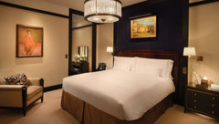 A freshly renovated bedroom at The Beaumont, a luxury hotel in London's Mayfair district.
