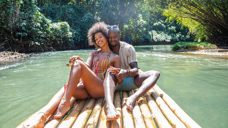 One of Island Route's newest offerings in Jamaica is the Bamboo River Rafting & Riverside Lunch tour.