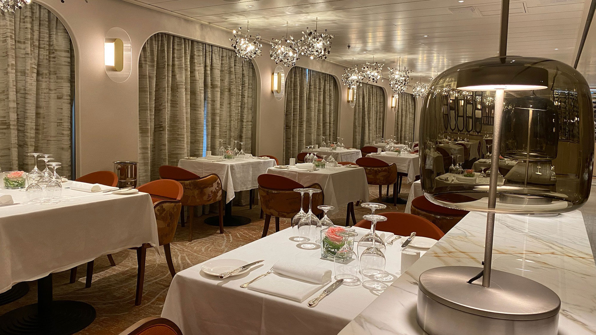 Osteria d'Ovidio is a new Italian specialty dining venue on the Crystal Serenity.