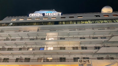The renovated Crystal Serenity.