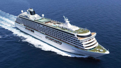 The refurbished Crystal Serenity.