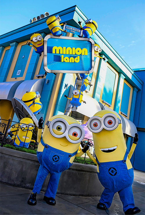 Minion Land will have new attractions, restaurants and shops.
