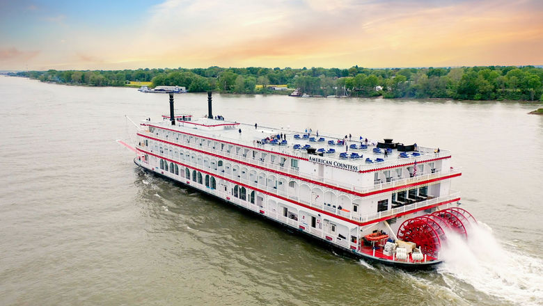 The American Countess, a one-time casino ship rebuilt into an overnight cruise vessel, debuted in 2021.