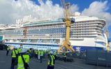 TravelWeekly.com news editor Jerry Limone toured Royal Caribbean's Icon of the Seas while the ship is under construction at the Meyer Turku shipyard in Finland. The Icon will debut in January 2024 and will provide what Royal Caribbean calls the ultimate family vacation.