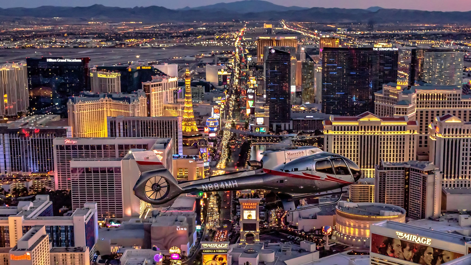 Maverick Helicopters offering tours high above Las Vegas Grand