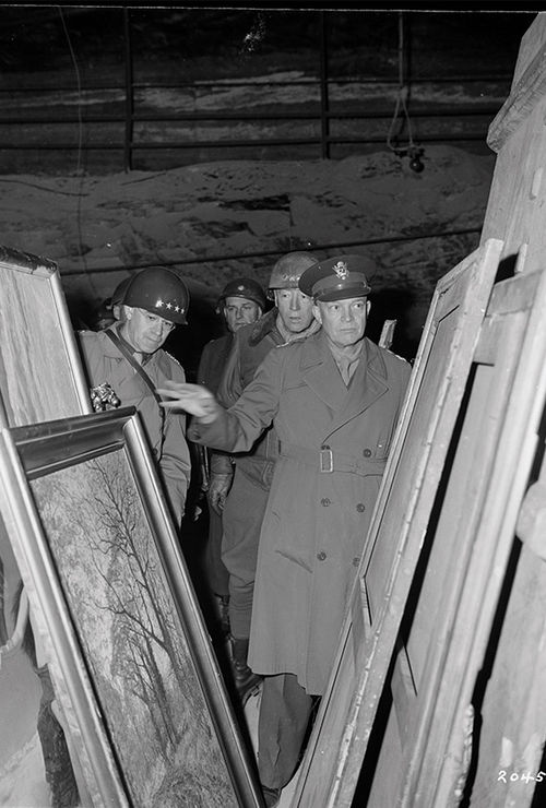 The Pavilion will have an exhibit on the "Monuments Men," the military group that recovered art stolen by Nazis during the war. The Pavilion will have an exhibit on the "Monuments Men," the military group that recovered art stolen by Nazis during the war.