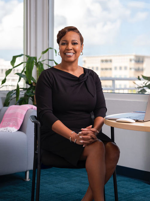 Tracy Berkeley is the first woman to serve as CEO of Bermuda Tourism. Tracy Berkeley is the first woman to serve as CEO of Bermuda Tourism.