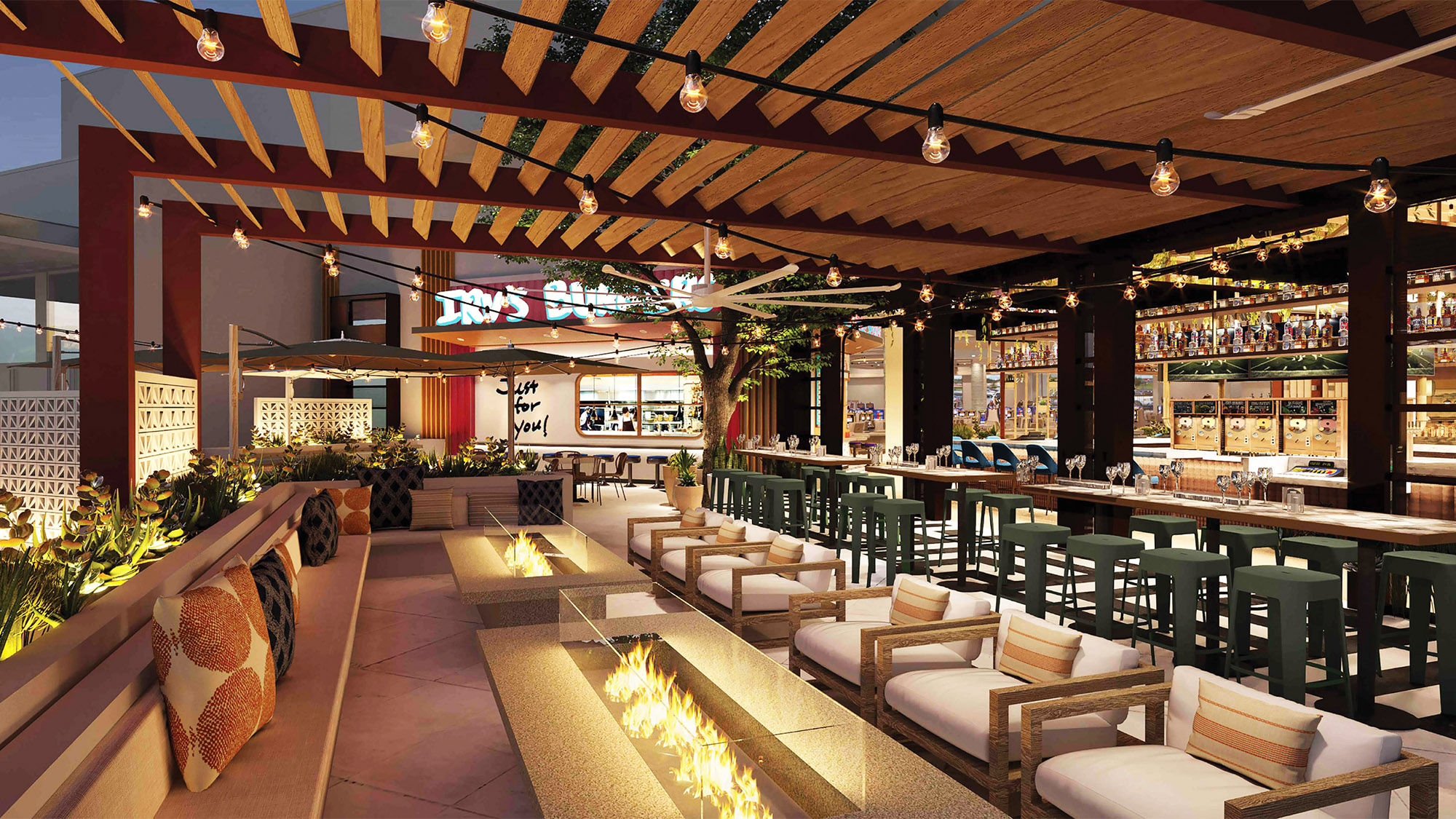 Los Angeles staple Irv's Burgers will be among the offerings at the Durango Casino & Resort's Eat Your Heart Out Food Hall.