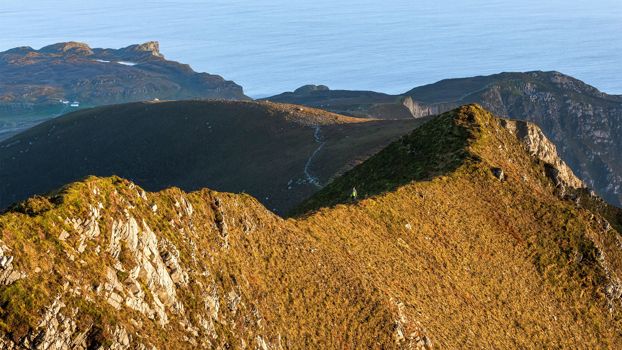 Slieve League Cliffs in County Donegal, Ireland.