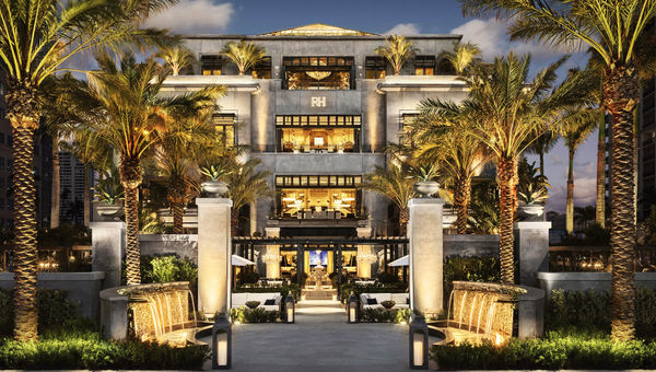RH Rooftop Restaurant at Restoration Hardware. RH Rooftop Restaurant at Restoration Hardware.