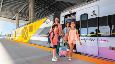 Brightline launches its Orlando airport service on Sept. 22.