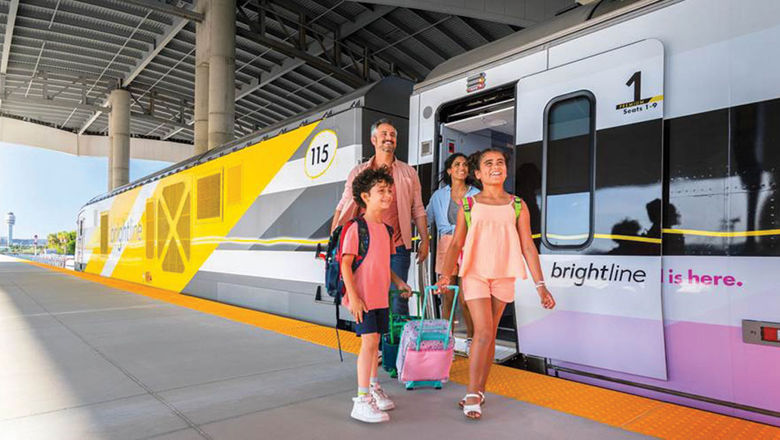 Brightline launches its Orlando airport service on Sept. 22.