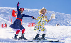 Arosa Gay Ski Week is a colorful event designed to support LGBTQ causes and initiatives.