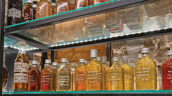 Benny "Soda" Briga's secret laboratory in Levinsky Market.