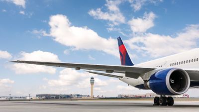 Delta's new uniform pin policy went into effect on Monday.
