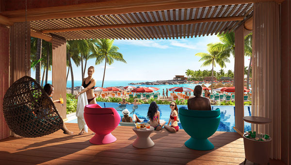 Here's a look at Royal Caribbean's adults-only Hideaway Beach at Perfect Day  at CocoCay: Travel Weekly