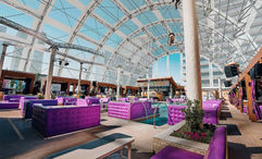 A rendering of the dome that will be placed above the Marquee Dayclub.