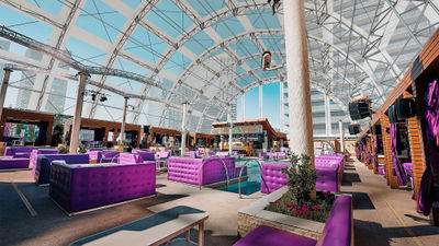 A rendering of the dome that will be placed above the Marquee Dayclub.