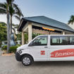 Select Blue Diamond properties have partnered with NexusTours to provide free airport-to-hotel transportation to guests.