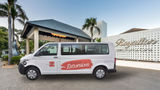 Select Blue Diamond properties have partnered with NexusTours to provide free airport-to-hotel transportation to guests.
