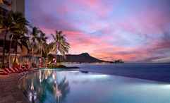 The Edge Infinity Pool at the Sheraton Waikiki.