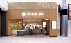 Airport concessionaire OTG is running the Starbucks Pick Up location at Houston's Bush Airport.
