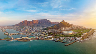 In March, the National Geographic Resolution will be sailing from South America's Cape Horn to Cape Town, pictured here.