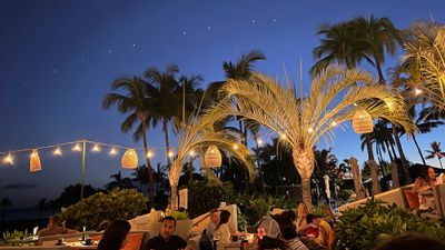 At Manalo Lounge, a new restaurant at the Four Seasons Resort Ohau at Ko Olina, guests can order zero-proof drinks like the Moonlinght Mermaid.