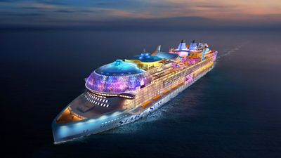 The Star of the Seas is under construction at the Meyer Turku yard in Finland.