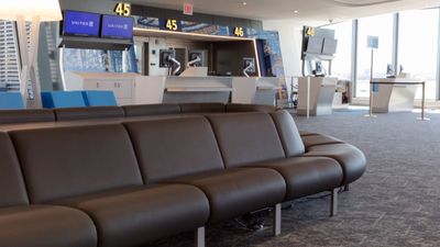United tested its revised boarding procedure at one hub airport and four smaller airports, said the airline.