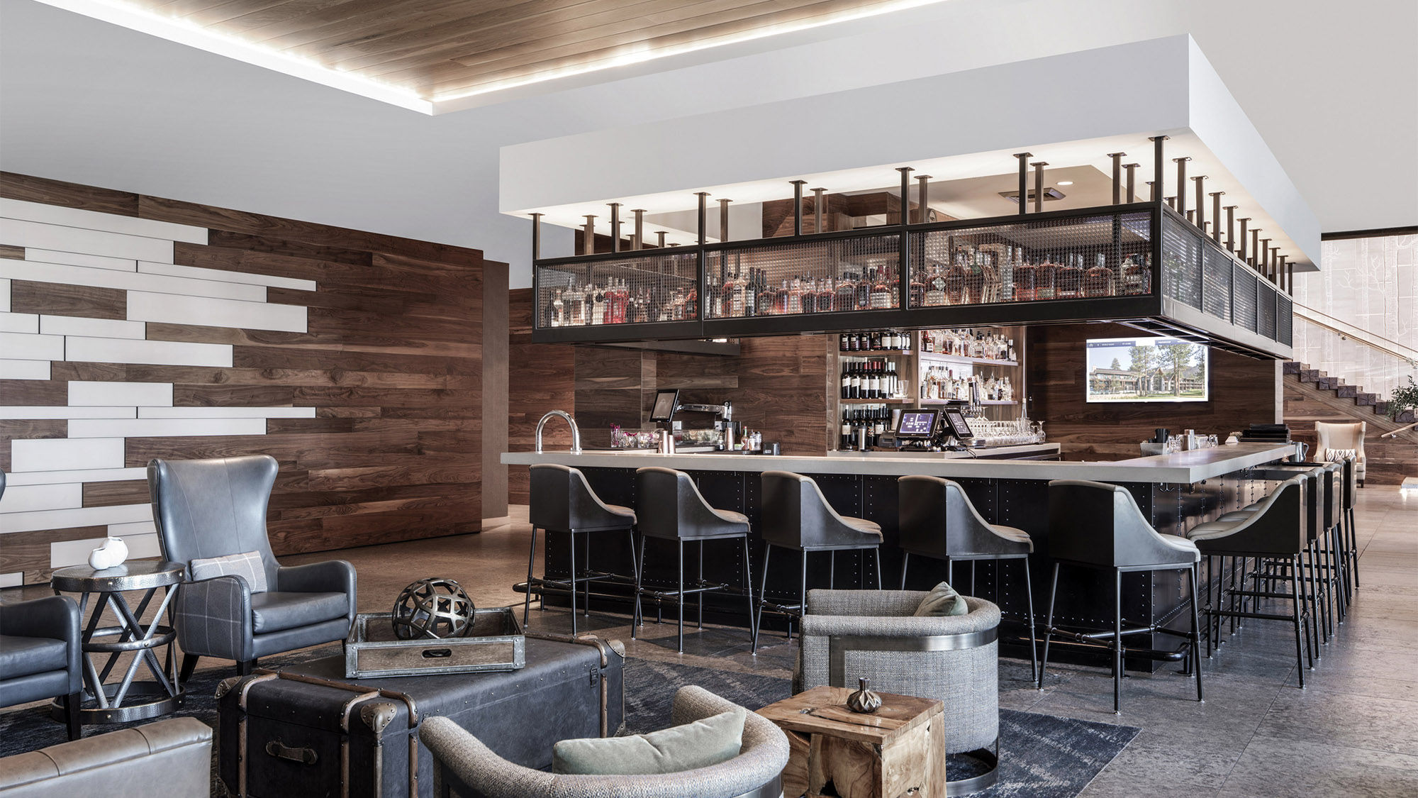 The Bistro Bar at the Edgewood Tahoe. On DIY Fridays, one of the resort's bars will offer a lesson, such as how to make sangria, bath salts or sugar scrubs.