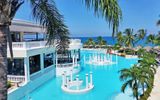 The main pool at the Grand Palladium Jamaica Resort & Spa, one of five pools at the property.