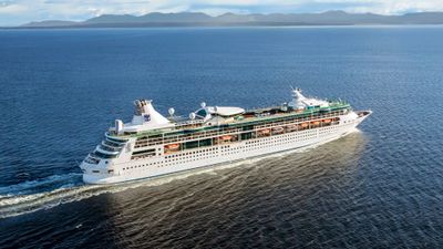 The Rhapsody of the Seas was free to perform an evacuation mission because two Israel cruises were canceled this month.