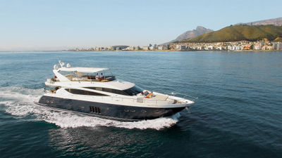 The Hazendal Wine Estate launched the superyacht Hazendal Yacht -- Princess Eve. It is managed by Newmark Hotels & Reserves.